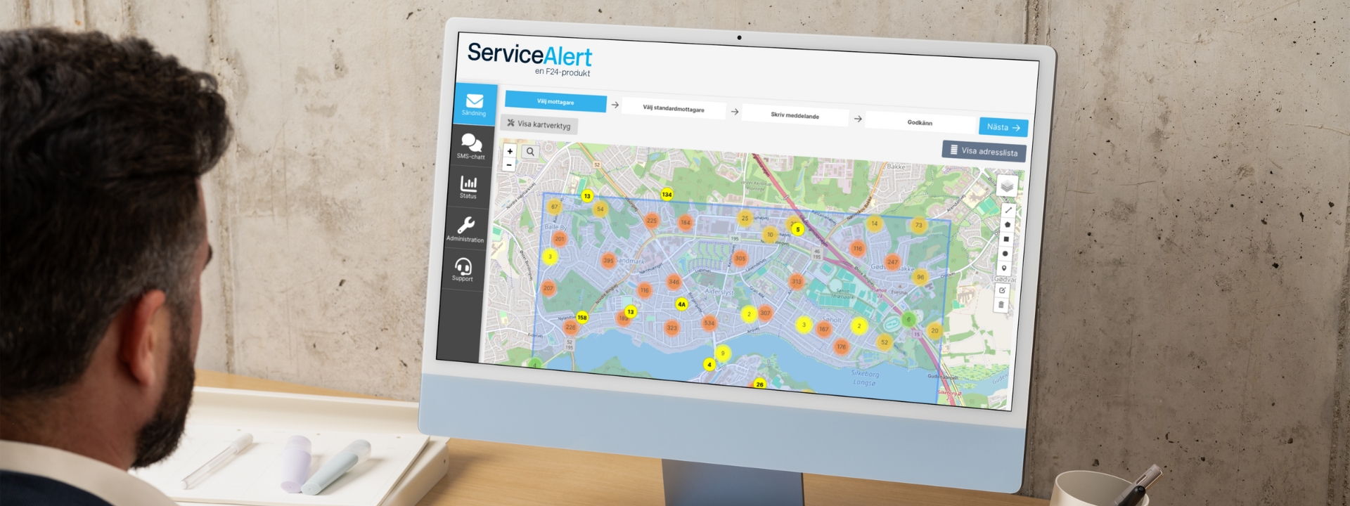funktioner och integrationer servicealert